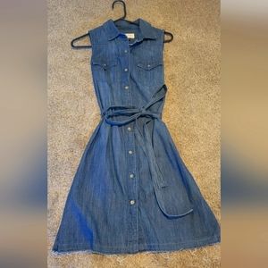 Denim dress